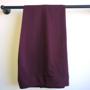 Apostrophe Stretch | Work Pants | Dress / Casual Slacks | Burgundy Red | 8
